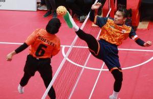Takraw Putri DKI Jakarta Takukkan Ambisi Tim Sulawesi Selatan