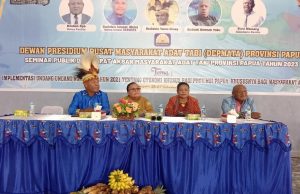 Semua Pihak Diminta untuk Hormati Masyarakat Adat Tabi