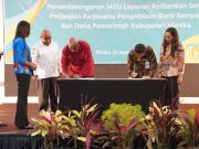 Pemkab Mimika Kerjasama dengan BNI Kelola Bank Sampah