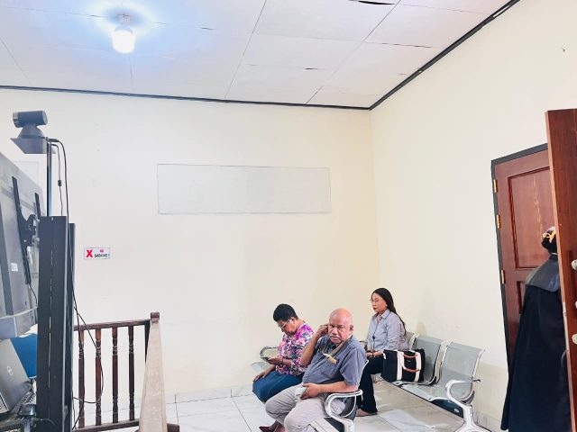 Warinussy di sidang di PN manokwari