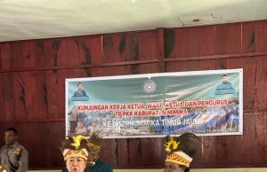 Mendukung Pembangunan dari Kampung, TP PKK Mimika Lakukan Kunker