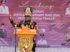 Gubernur Papua Tengah Launching SSH di SD Inpres Nifasi, Nabire
