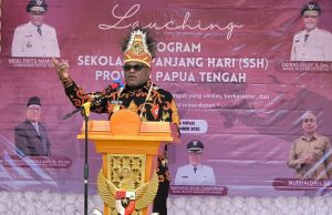 Gubernur Papua Tengah Launching SSH di SD Inpres Nifasi, Nabire