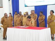 Di Mimika, Belasan Pejabat Diganti