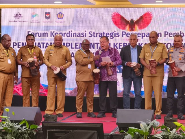 Pembukaan Forum Koordinasi Strategis Percepatan Pembangunan Papua