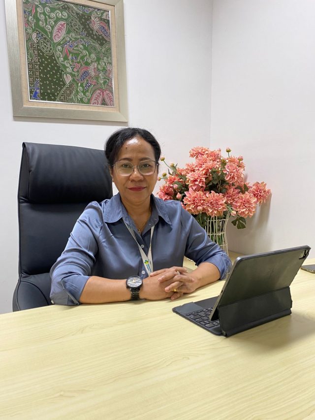 Direktur Utama RSUP Jayapura, Dr. dr. Petronella Marcia Risamasu, M.Ked.Trop