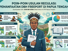 Gunung Emas Freeport, Lautan Tailing dan Dana yang Ghaib