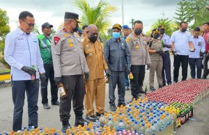 Musnahkan Miras Ilegal, Langkah Nyata Selamatkan Mimika