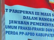 Bupati Rettob Menjawab Sorotan Fraksi-Fraksi di DPRK Mimika