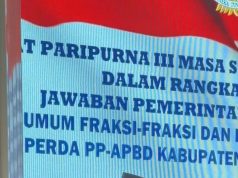 Bupati Rettob Menjawab Sorotan Fraksi-Fraksi di DPRK Mimika