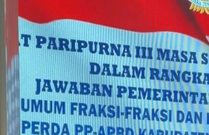 Bupati Rettob Menjawab Sorotan Fraksi-Fraksi di DPRK Mimika