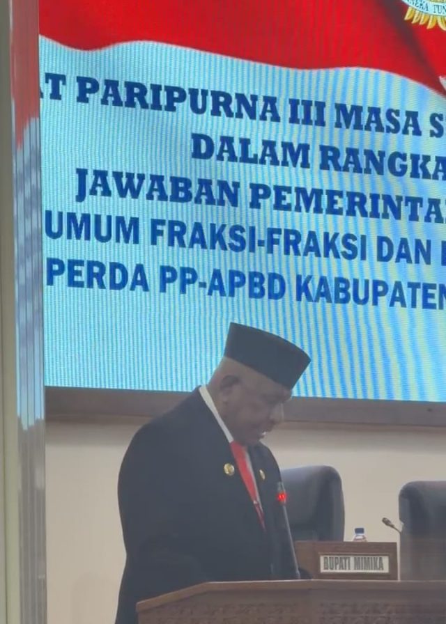 BUPATI DI SIDANG