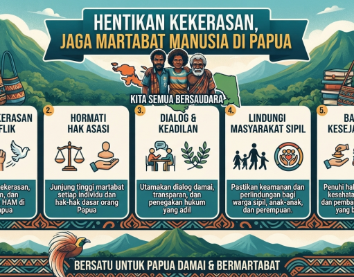 PGI Serukan: Hentikan Kekerasan, Jaga Martabat Manusia di Papua