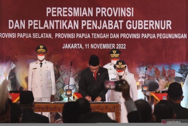 PERESMIAN PROV PAPUA TENGAH
