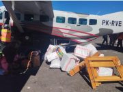 Menyambut Harapan Baru di Papua Tengah, Obat-Obat dan Logistik Diterbangkan ke Intan Jaya