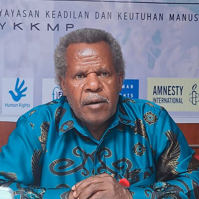 Theo Hesegem, Direktur Eksekutif, Yayasan Keadilan dan Keutuhan Manusia Papua (YKKMP)