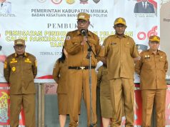 Bupati Mimika Tegaskan Disiplin ASN Sambut HUT RI Ke-81