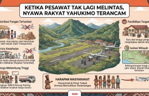 Ketika Pesawat Tak Lagi Melintas, Nyawa Rakyat Yahukimo Terancam