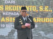 Wakil Bupati Mimika Sambut Pergantian Danbrigif Timika
