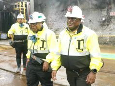 Gubernur Papua Tengah Tinjau Tambang Bawah Tanah Freeport