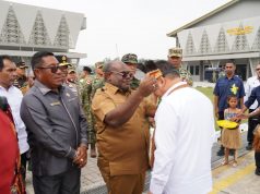 Menkopolkam dan Gubernur Nawipa Bahas Penguatan Stabilitas Pertahanan dan Keamanan