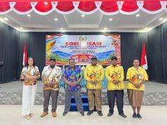 POKSUS DPR Papua Tengah Sosialisasikan Tiga Rancangan Aturan