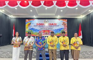 POKSUS DPR Papua Tengah Sosialisasikan Tiga Rancangan Aturan