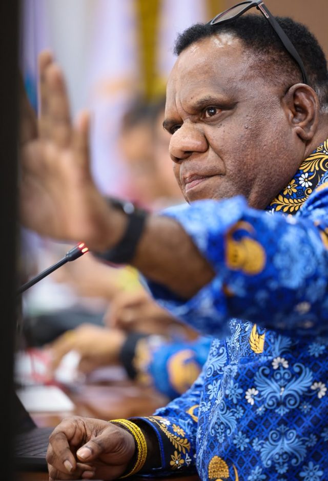 Kepala Badan Perencanaan Pembangunan Daerah (Baperinda) Papua Tengah, Eliezer Yogi, SSTP, MSI,