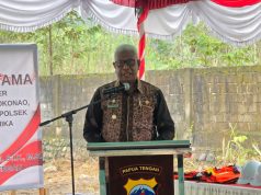 Bupati: Kepala Distrik Wajib Awasi Proyek Fasilitas Polsek dan Rumah Dinas