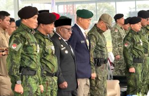 Teguh Hadapi Tantangan, HUT TNI Digelar di Mimika