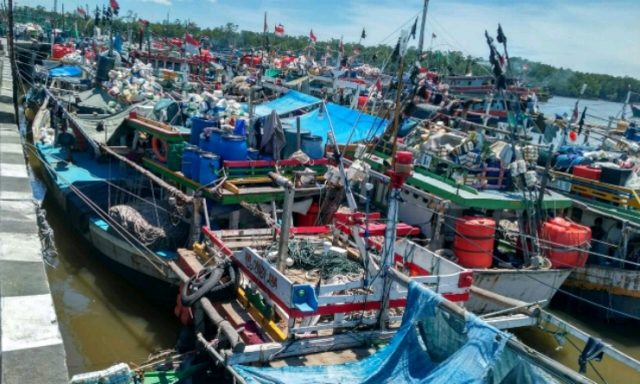 pelabuhan pomako di Timika